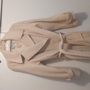 Vintage 100% pure wool Donegal tweed coat made in Ireland